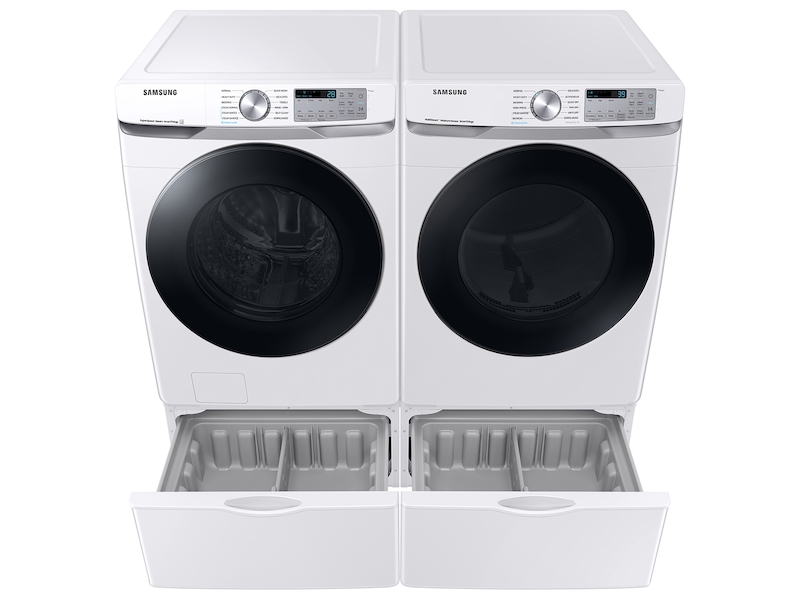 4.5 cu. ft. Large Capacity Smart Front Load Washer with Super Speed Wash - White