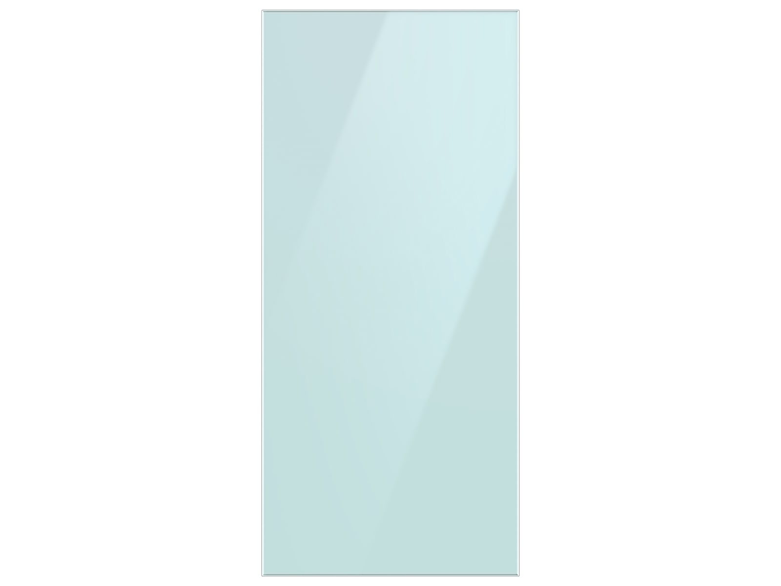 Samsung Bespoke 4-Door Flex™ Refrigerator Panel in Morning in Blue Glass - Top Panel(RA-F18DUUCM/AA) photo