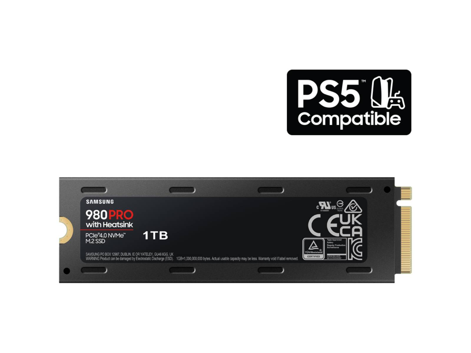 Thumbnail image of 980 PRO w/ Heatsink PCIe® 4.0 NVMe® SSD 1TB