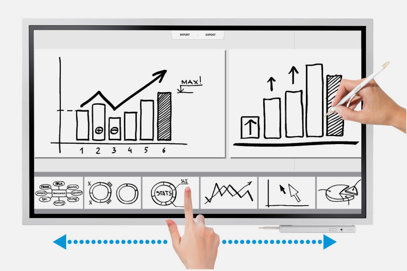 Flip Chart Paper Board Image & Photo (Free Trial)