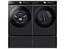 Thumbnail image of Bespoke 27” Laundry Pedestal with Storage Drawer in Brushed Black