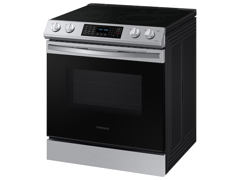 6.3 cu. ft. Smart Slide-in Electric Range with Air Fry &amp; Convection in Stainless Steel