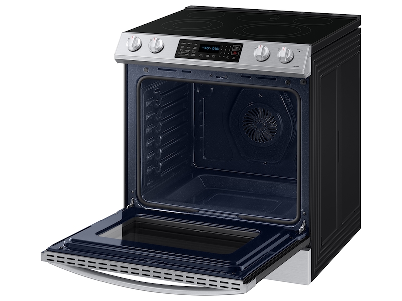 6.3 cu. ft. Smart Slide-in Electric Range with Air Fry &amp; Convection in Stainless Steel