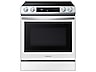 Thumbnail image of Bespoke Smart Slide-in Electric Range 6.3 cu. ft. with Smart Dial & Air Fry in White Glass
