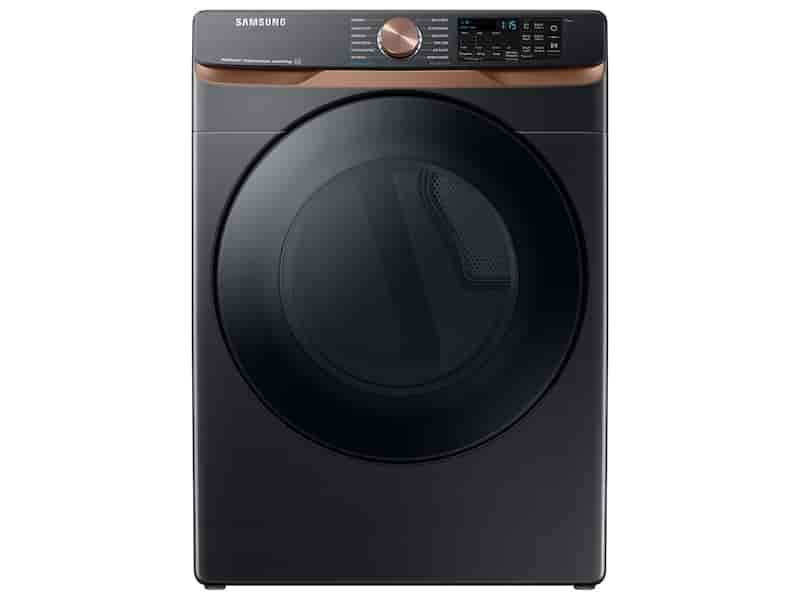 7.5 cu. ft. Smart Electric Dryer with Steam Sanitize+ and Sensor Dry in Brushed Black