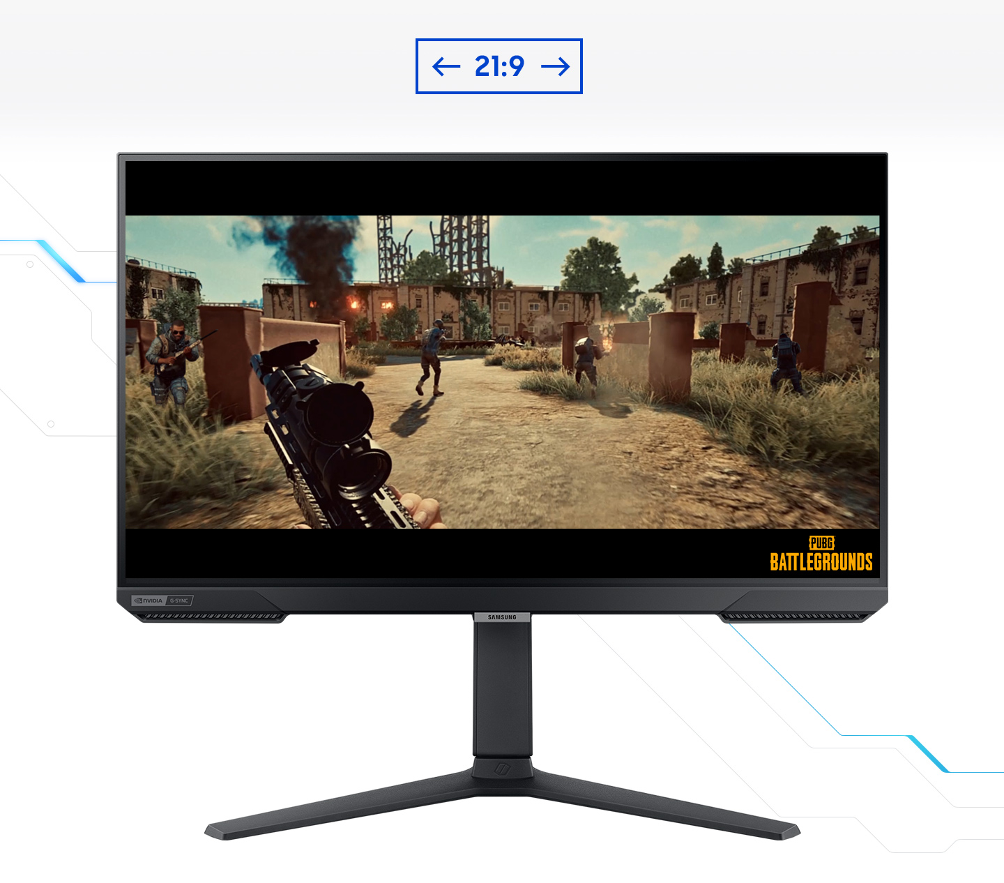  Fiodio 35” Ultra Wide QHD 21:9 Gaming Monitor, with