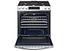 Thumbnail image of Bespoke 6.0 cu. ft. Smart Slide-in Gas Range with Air Fry &amp; Convection in White Glass