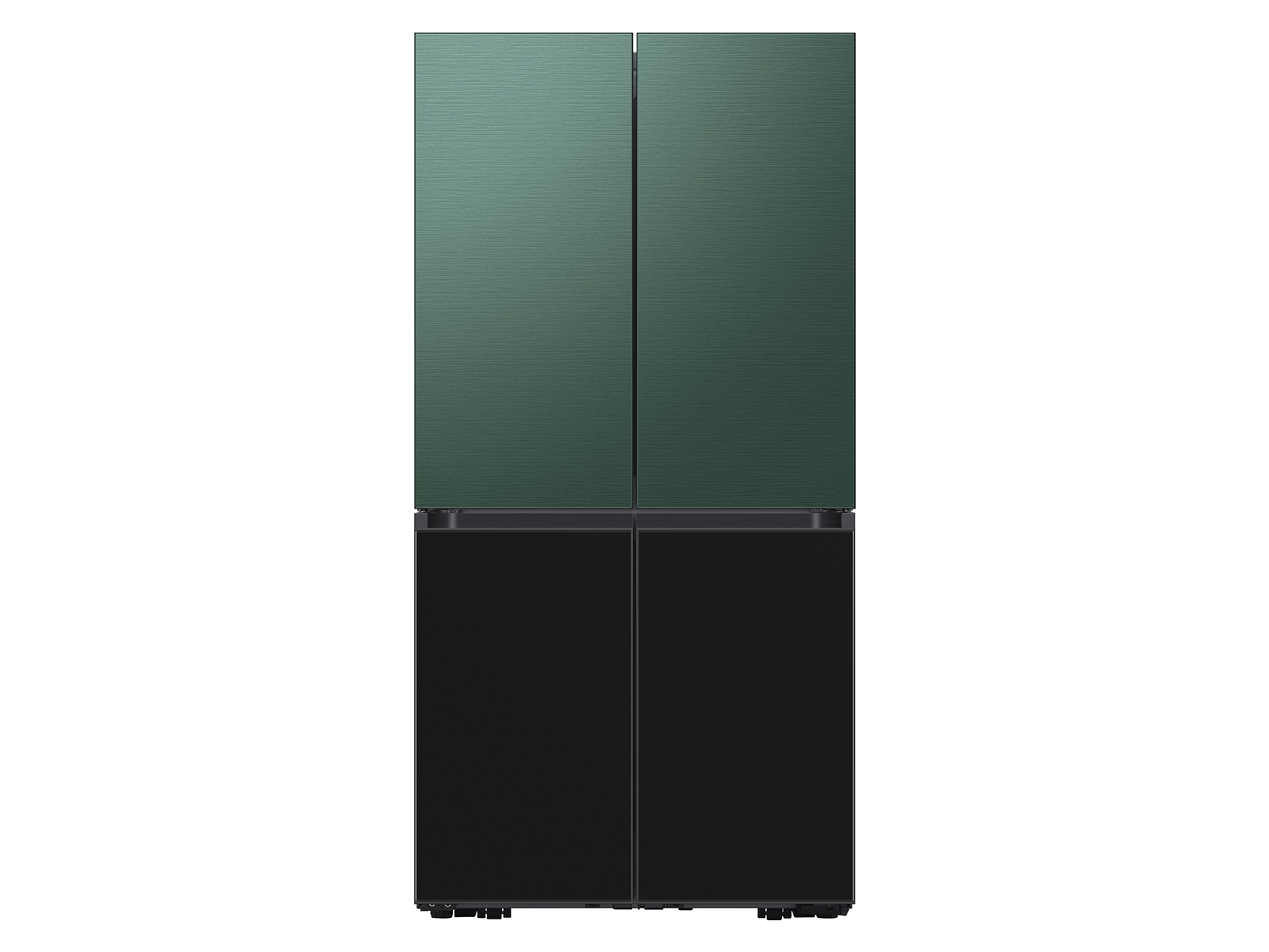 Thumbnail image of Bespoke 4-Door Flex™ Refrigerator Panel in Emerald Green Steel - Top Panel