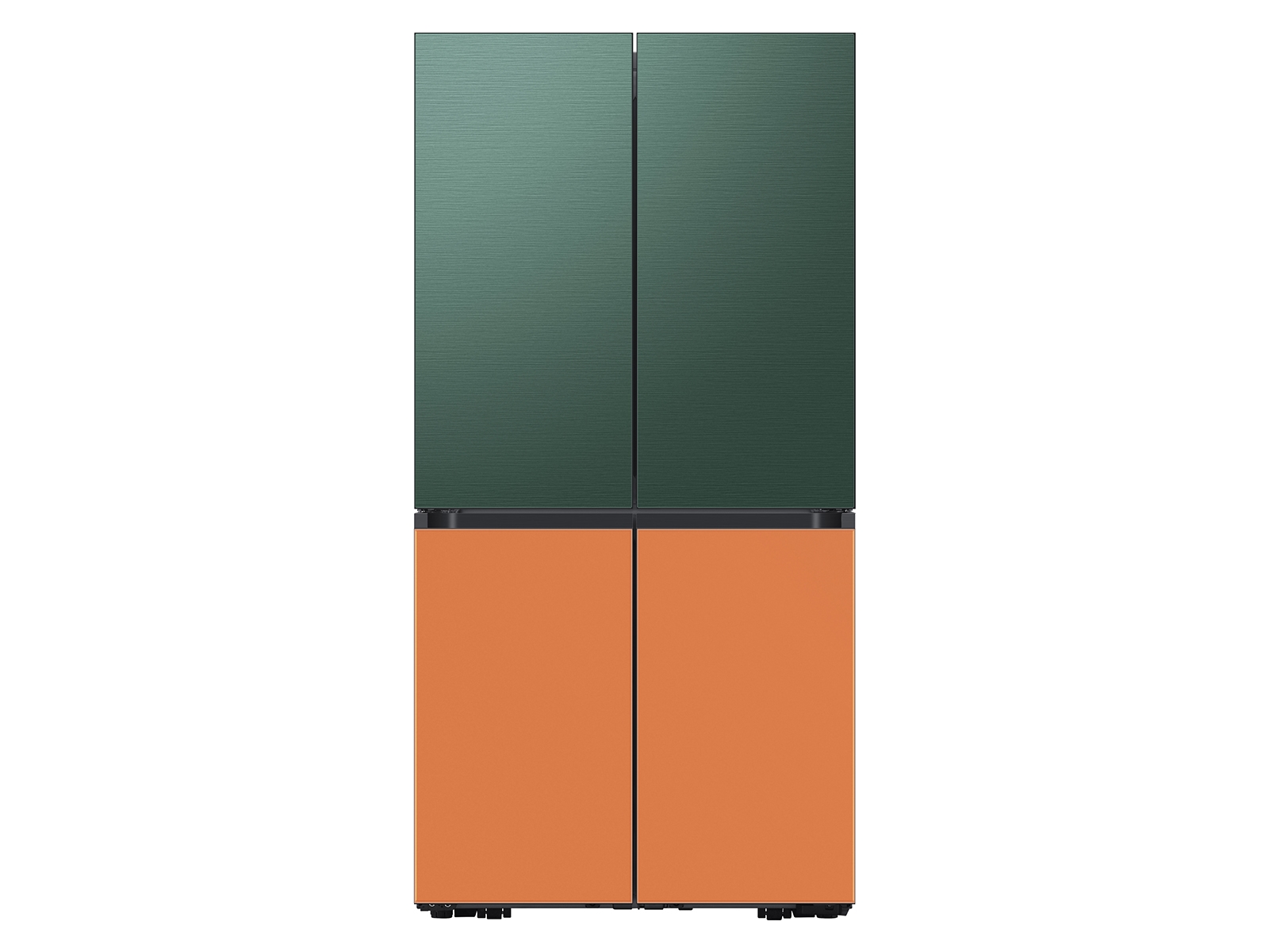 Thumbnail image of Bespoke 4-Door Flex&trade; Refrigerator Panel in Emerald Green Steel - Top Panel