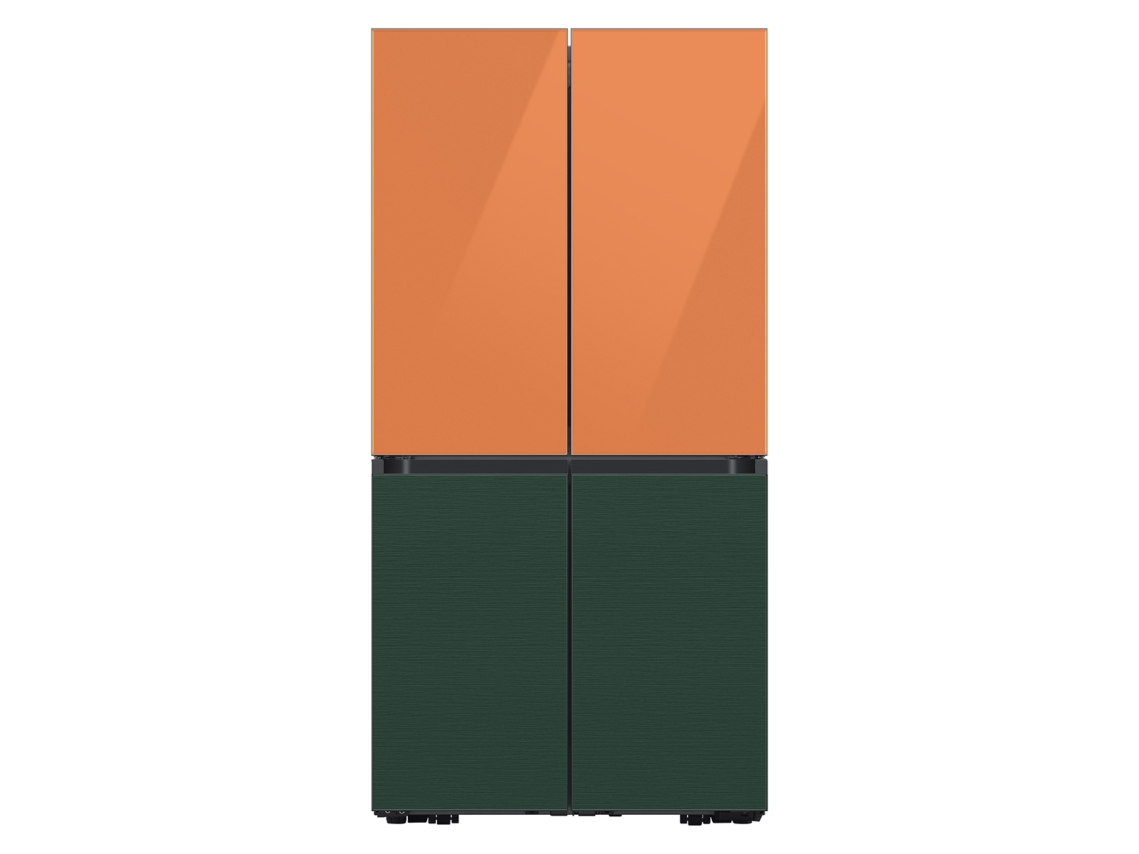 Thumbnail image of Bespoke 4-Door Flex&trade; Refrigerator Panel in Clementine Glass - Top Panel