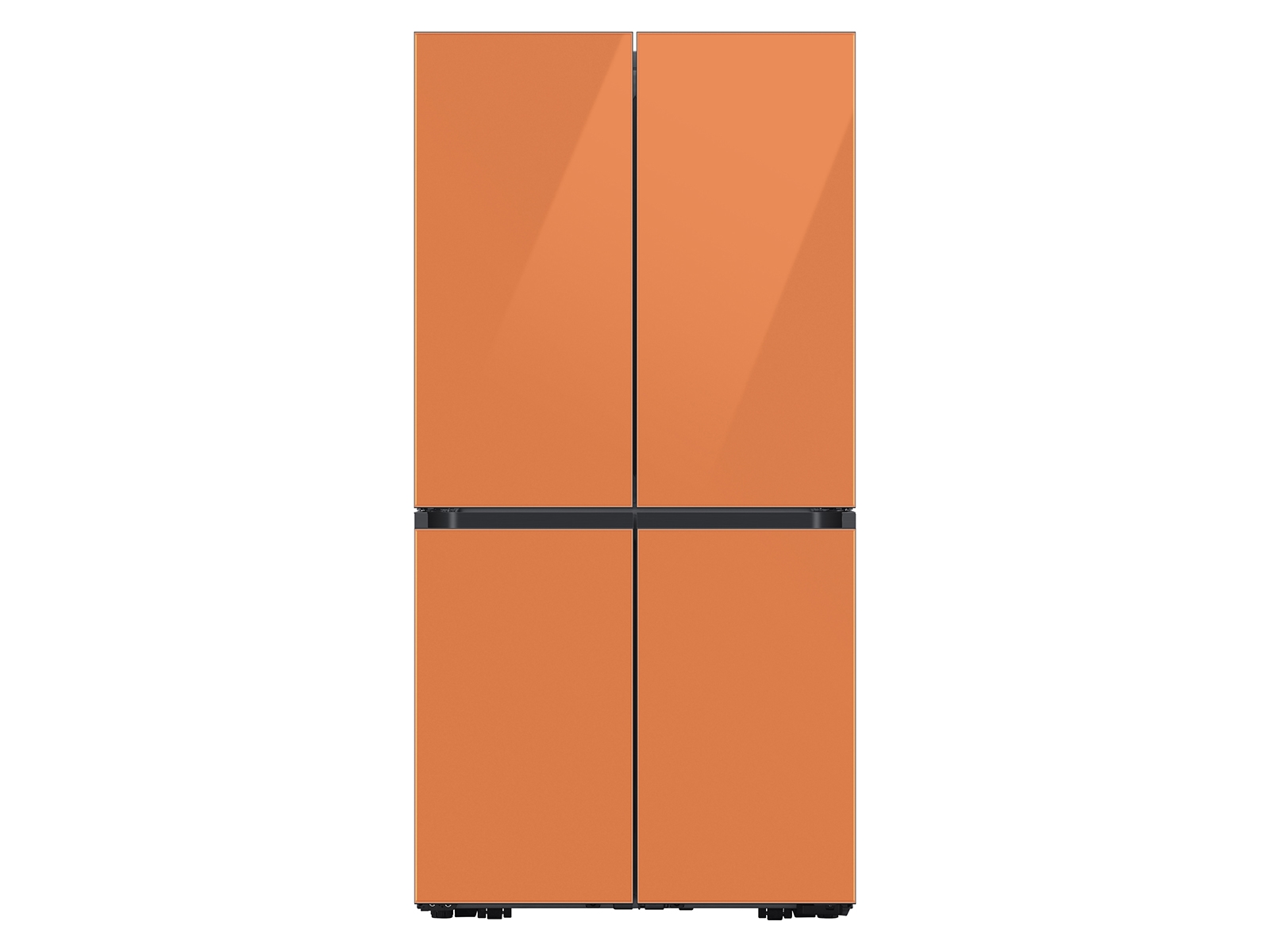 Thumbnail image of Bespoke 4-Door Flex&trade; Refrigerator Panel in Clementine Glass - Top Panel