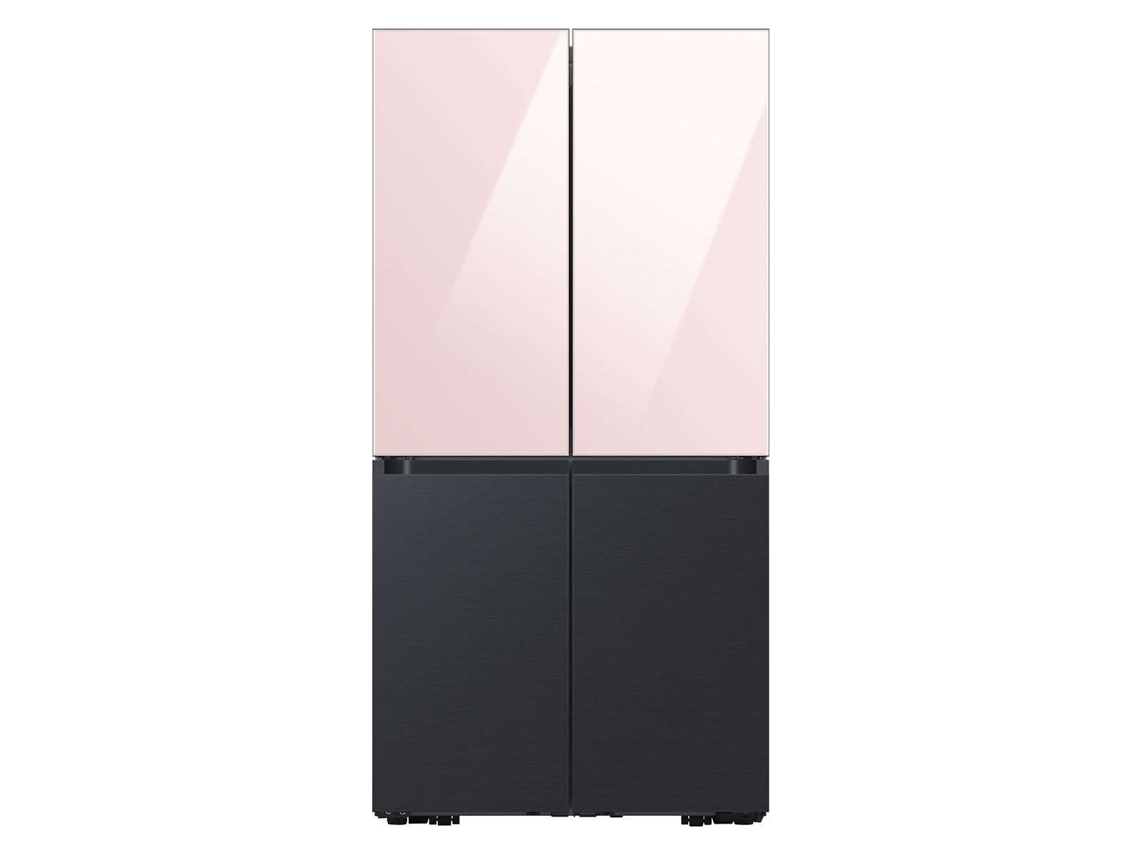 Thumbnail image of Bespoke 4-Door Flex&trade; Refrigerator Panel in Pink Glass - Top Panel