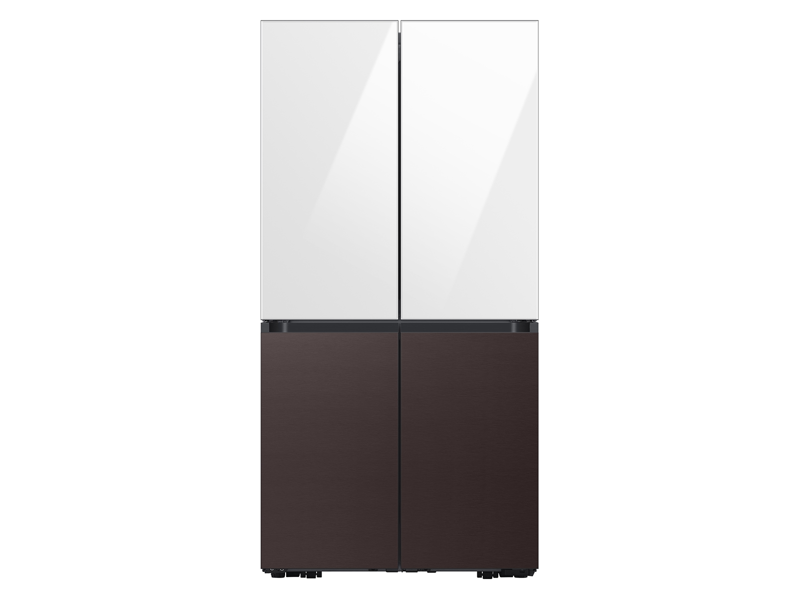 Thumbnail image of Bespoke 4-Door Flex&trade; Refrigerator Panel in White Glass - Top Panel