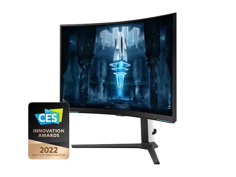 32” Odyssey Neo G8 4K UHD 240Hz 1ms Quantum HDR2000 Curved Gaming Monitor with Matte Display Monitor