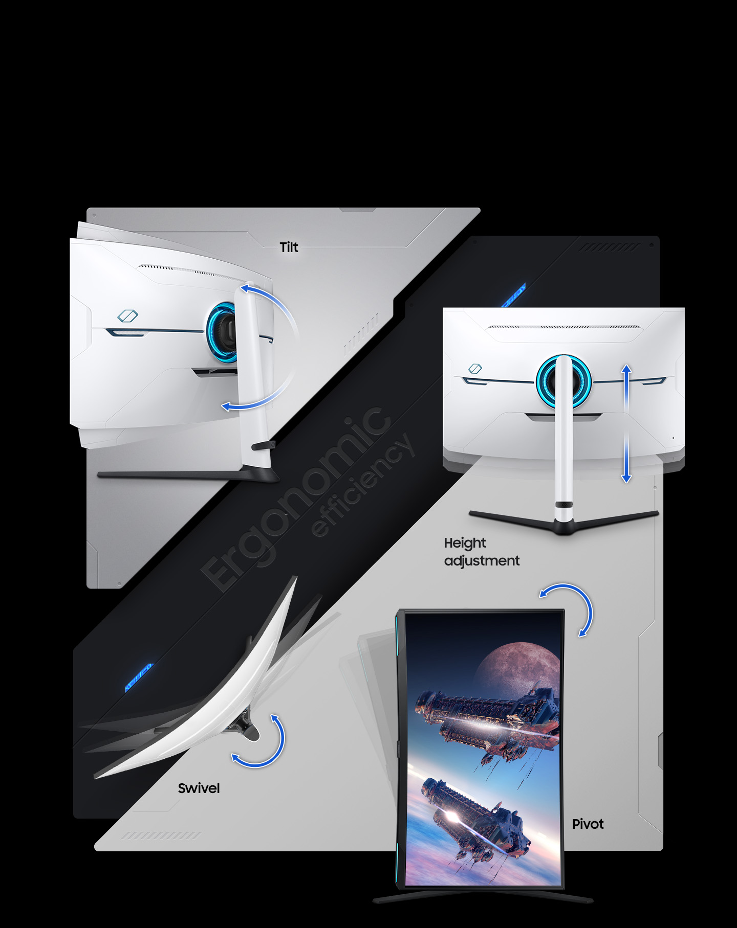 Samsung Odyssey Neo G8 32 Curved 4K UHD FreeSync Premium Pro & G-Sync  Compatible 240Hz 1ms Gaming Monitor Black LS32BG852NNXGO - Best Buy