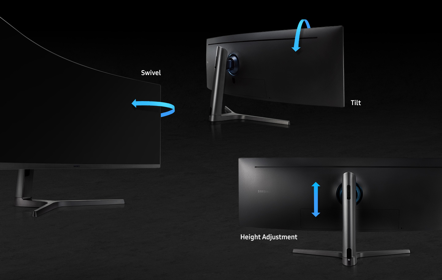 Samsung C49RG90, Ecran PC Gaming incurvé, Format Ultra-Large