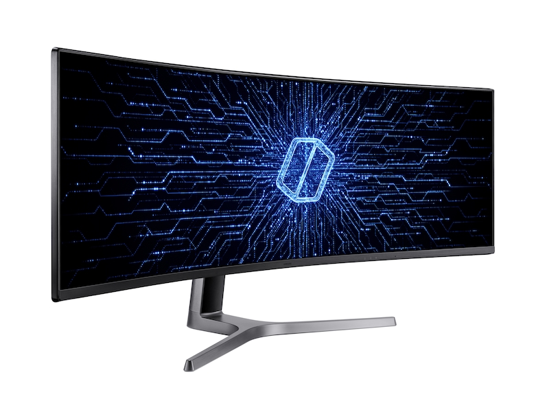 49 inch CRG9 Dual QHD Curved QLED Gaming Monitor Monitors - LC49RG90SSNXZA  | Samsung US