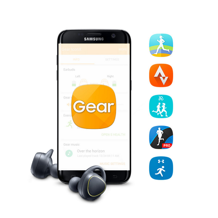 Gear iconx sales with iphone