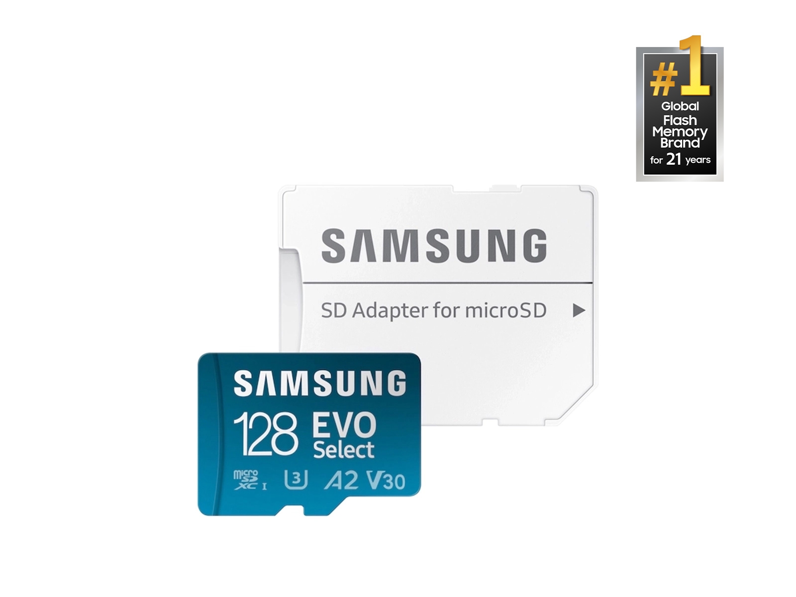 Thumbnail image of EVO Select + Adapter microSDXC 128GB