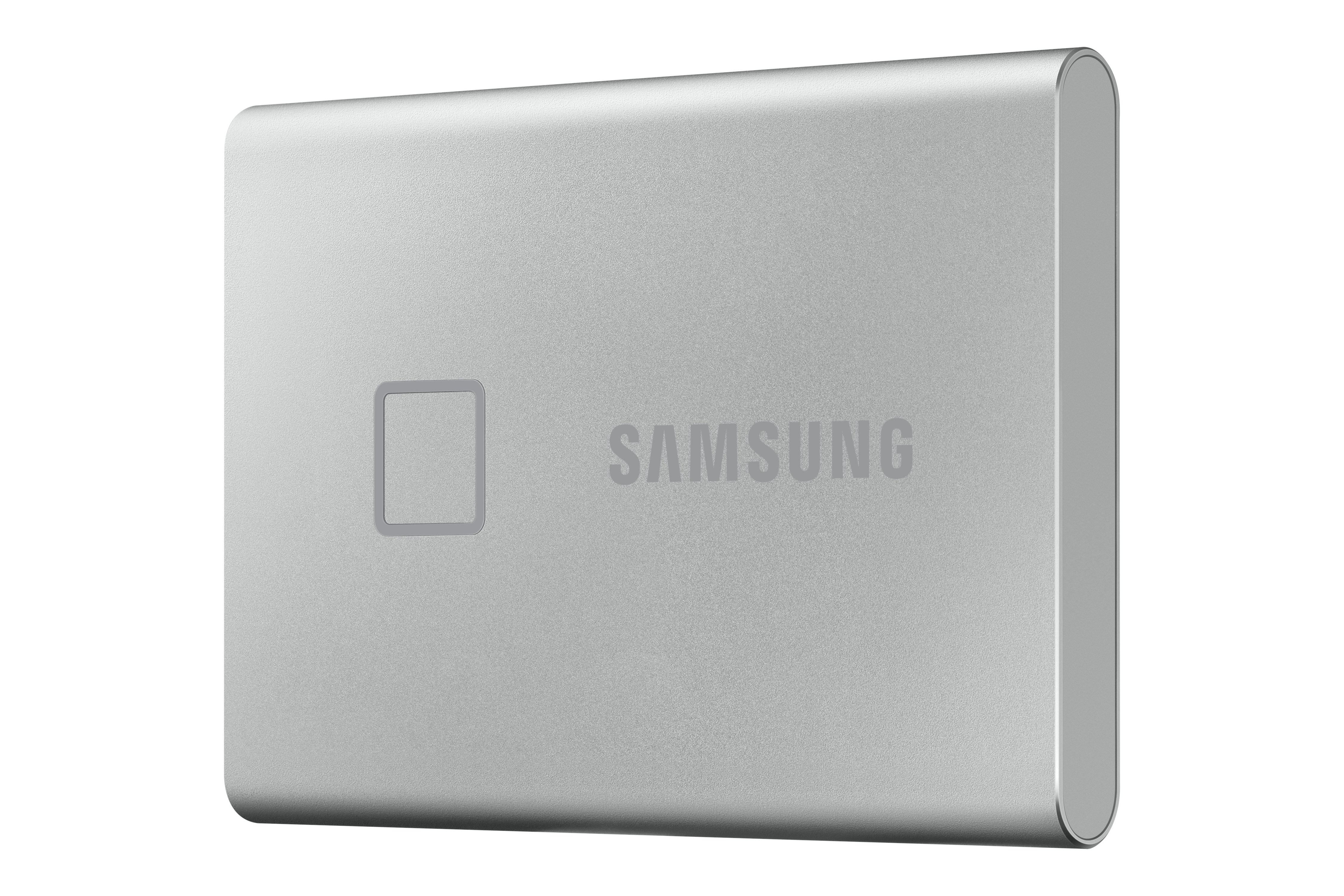 Portable SSD T7 TOUCH USB 3.2 500GB (Silver) Memory & Storage - MU 