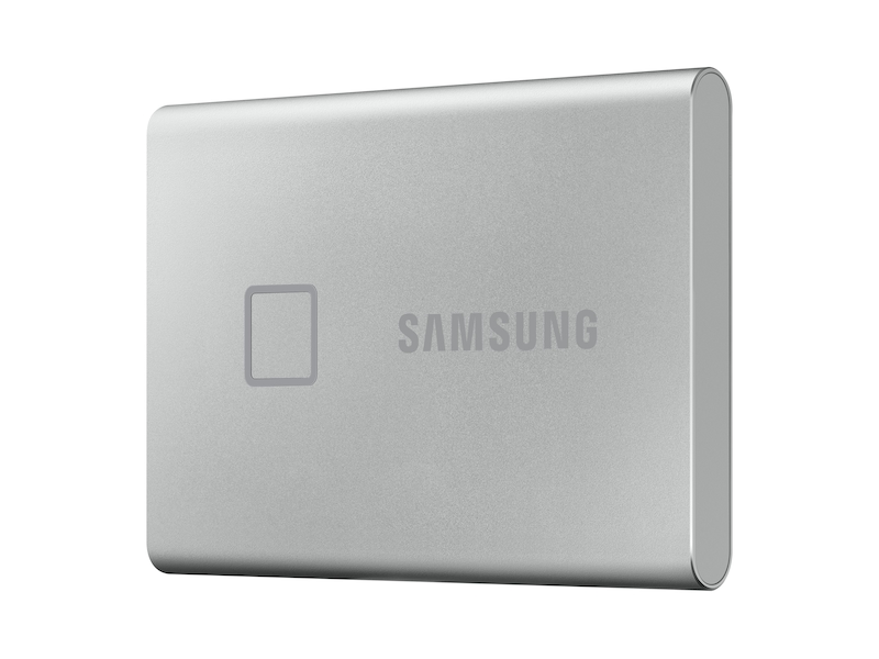 Portable SSD T7 TOUCH USB 3.2 1TB (Silver) Memory  Storage MU-PC1T0S/WW  Samsung US