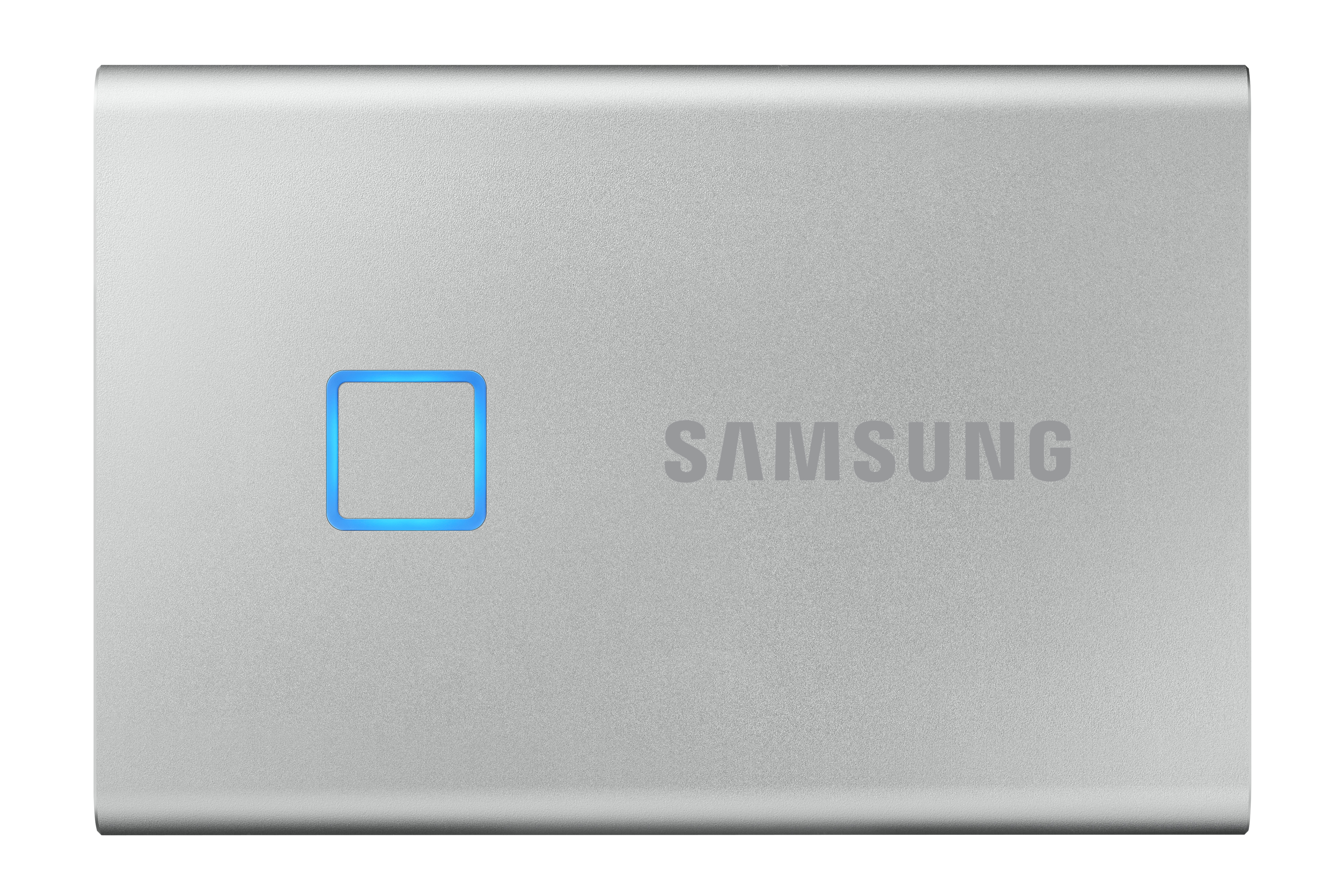 Portable SSD T7 TOUCH USB 3.2 2TB (Silver) Memory & Storage - MU