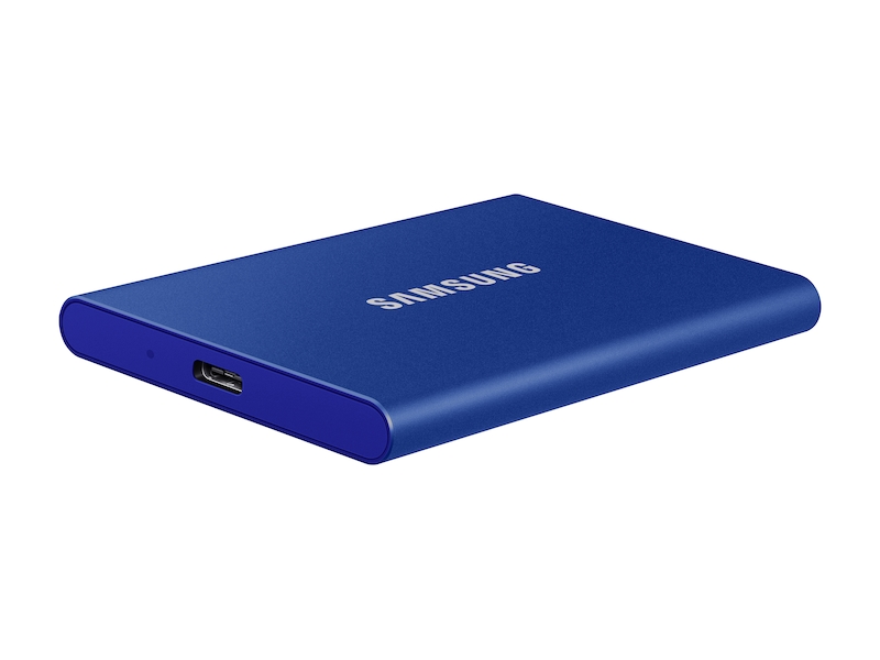 Portable SSD T7 USB 3.2 2TB (Blue) Memory & Storage - MU-PC2T0H/AM