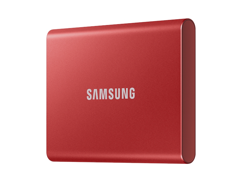 Portable T7 USB 3.2 (Red) Memory & Storage - MU-PC1T0R/AM | Samsung US