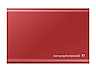 Thumbnail image of Portable SSD T7 USB 3.2 2TB (Red)