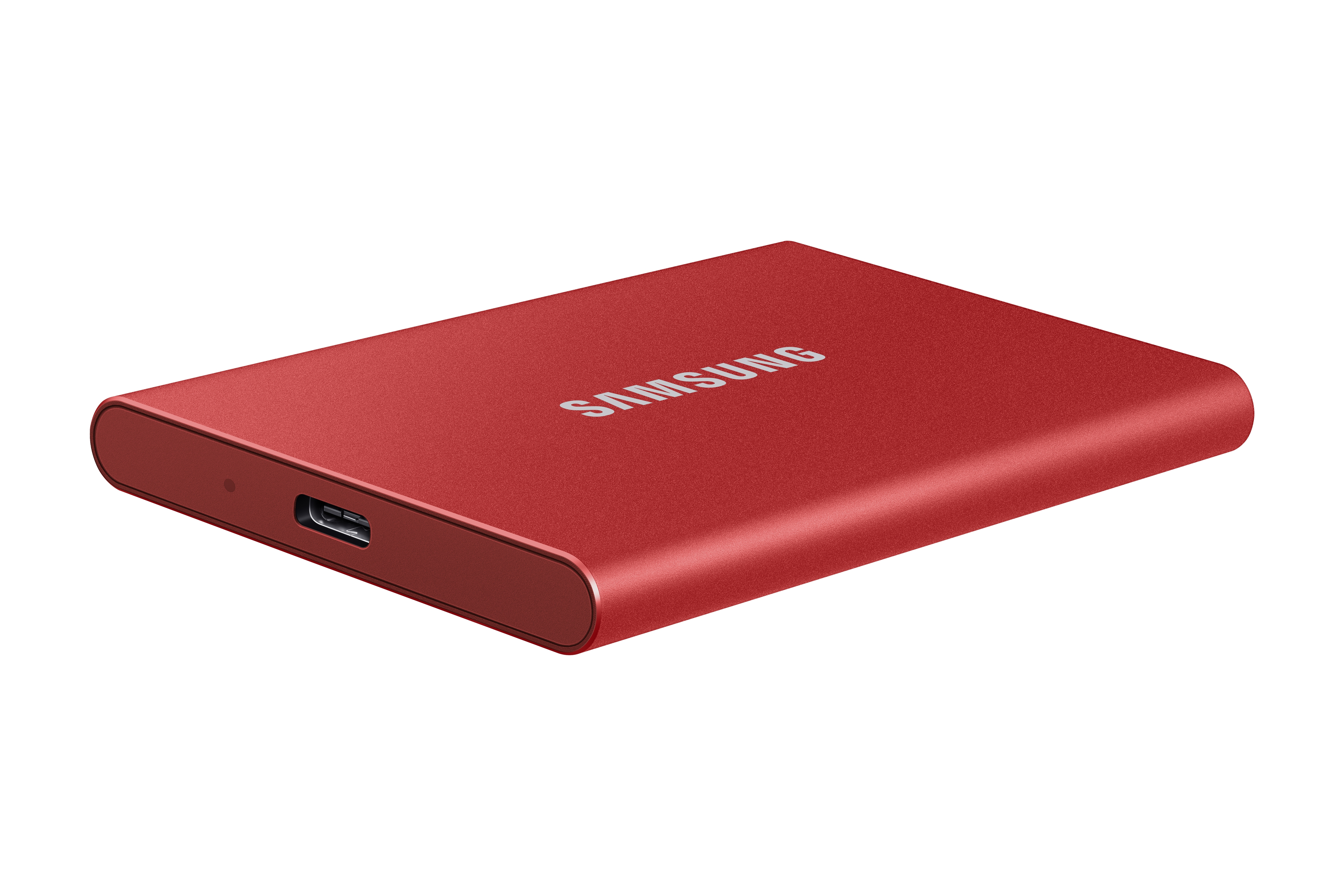 Portable SSD T7 USB 3.2 2TB (Red) & Storage - MU-PC2T0R/AM | Samsung US