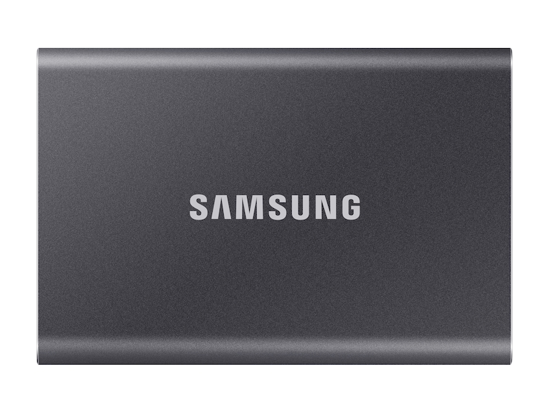 Feed on curl Tutor Portable SSD T7 USB 3.2 1TB (Gray) Memory & Storage - MU-PC1T0T/AM |  Samsung US