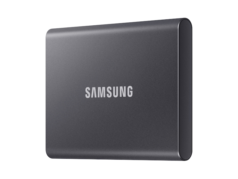 Portable SSD T7 USB 3.2 1TB (Gray) Memory & Storage - MU-PC1T0T/AM | Samsung