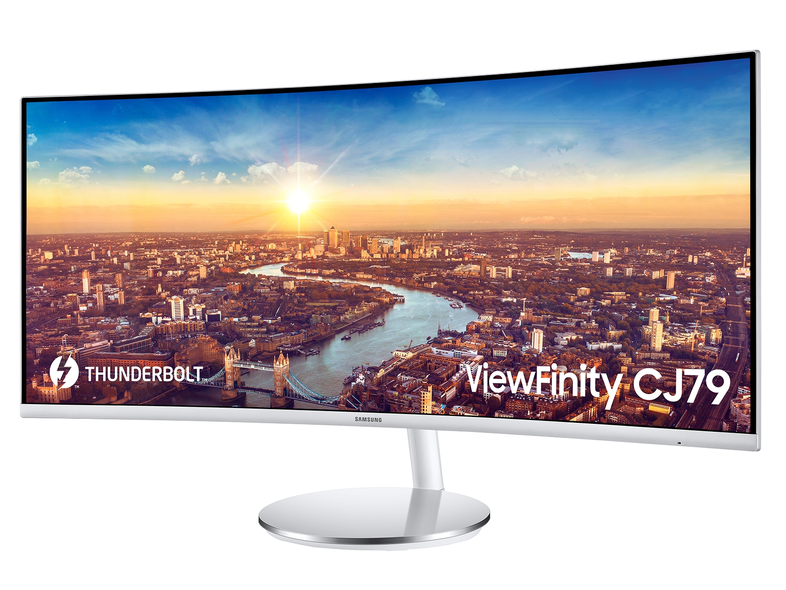 sammenbrud Lydighed organisere 34" ViewFinity CJ791 WQHD QLED 100Hz Thunderboltᵀᴹ 3 Ultra Wide Curved  Monitor | Samsung US