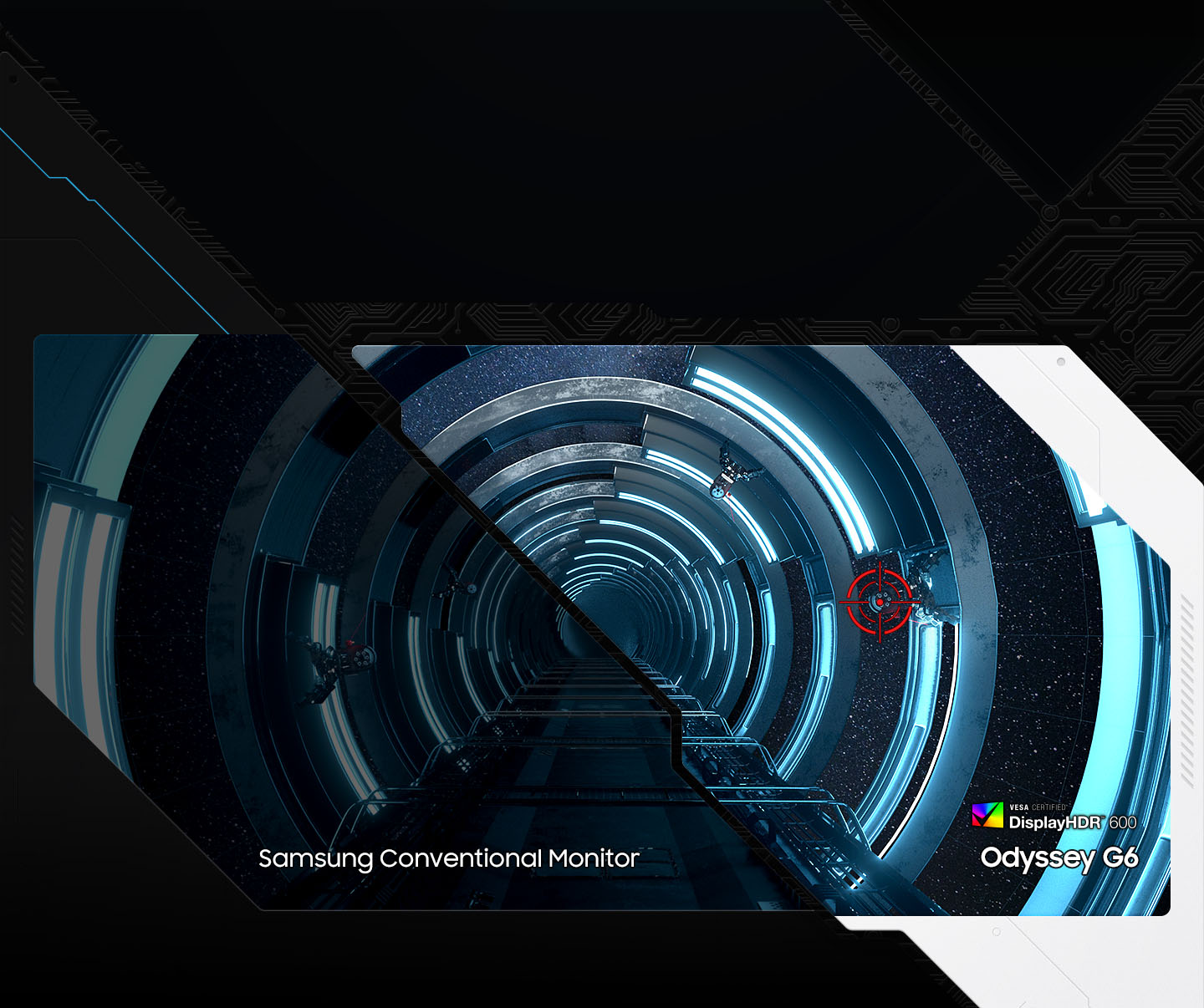 DisplayHDR 600 -  S27BG650EM Odyssey G6 SMART 2K,HDR600,240Hz