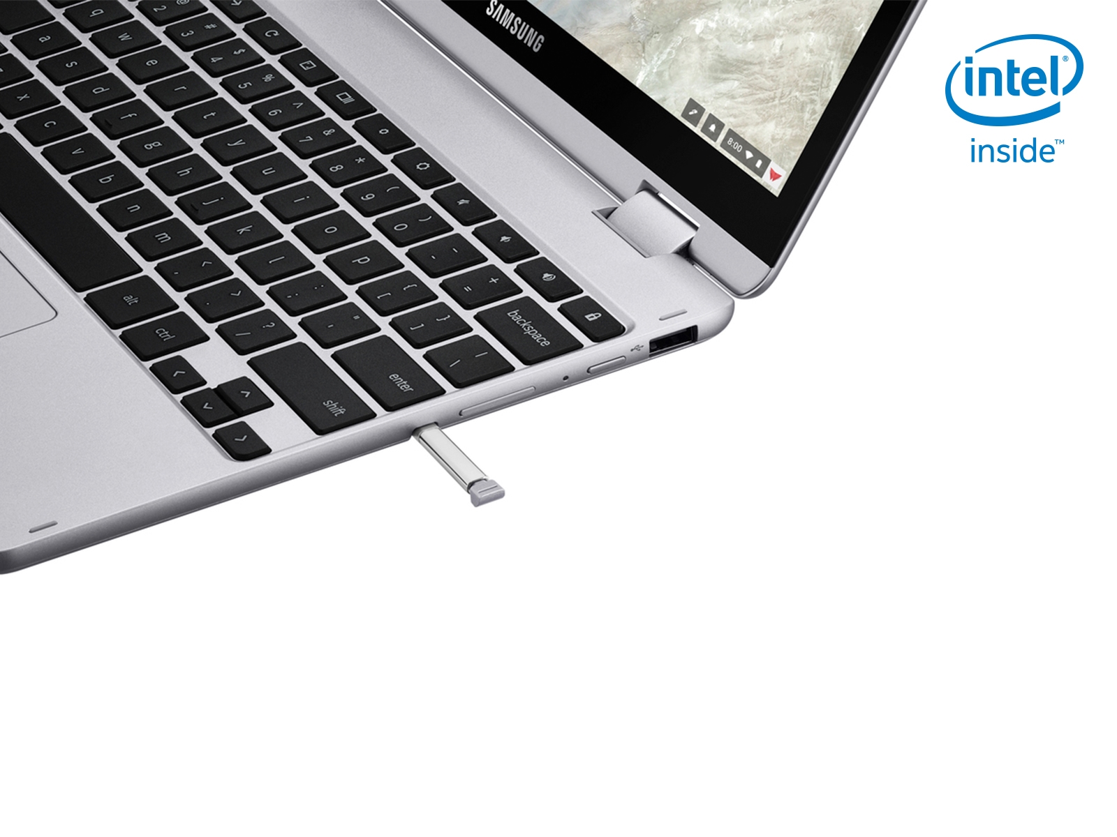 Chromebook Plus V2, Intel® Celeron®, 32GB eMMC, Light Titan 