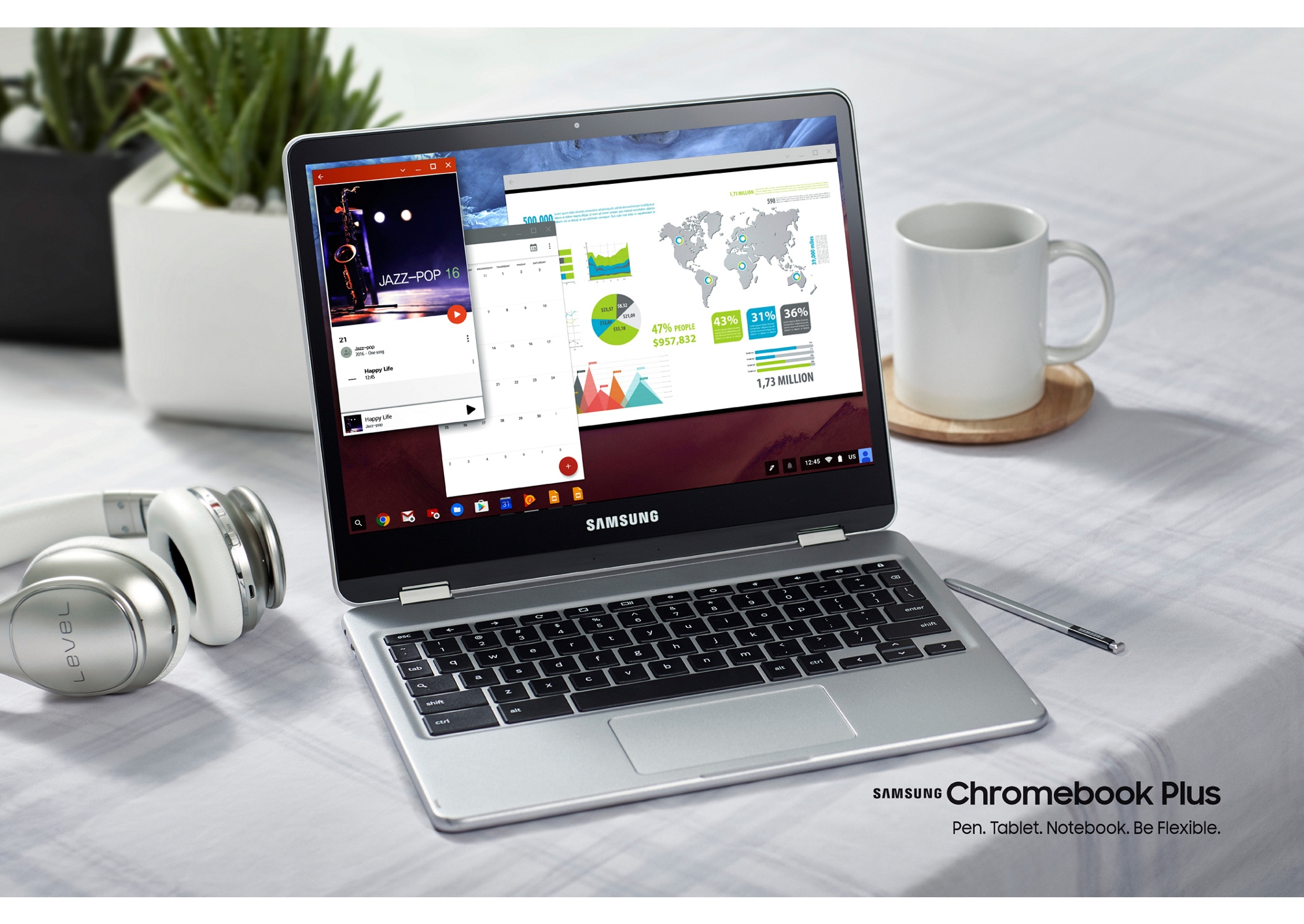 Samsung Chromebook Plus 12 3 Laptop Xe513c24 K01us Samsung Us