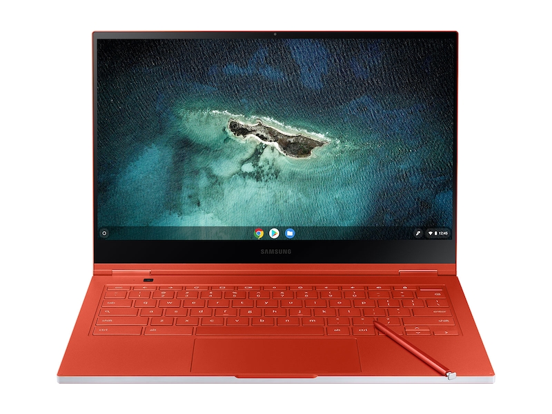 Galaxy Chromebook (256GB Storage, 8GB RAM), Fiesta Red