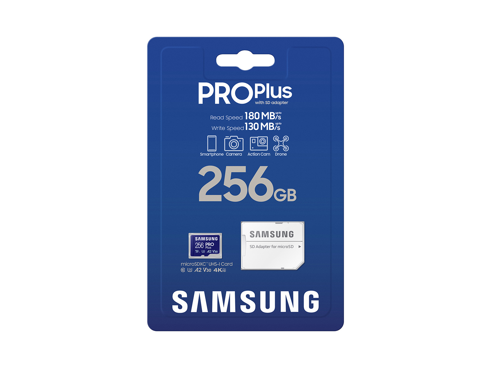 Thumbnail image of PRO Plus + Adapter microSDXC 256GB