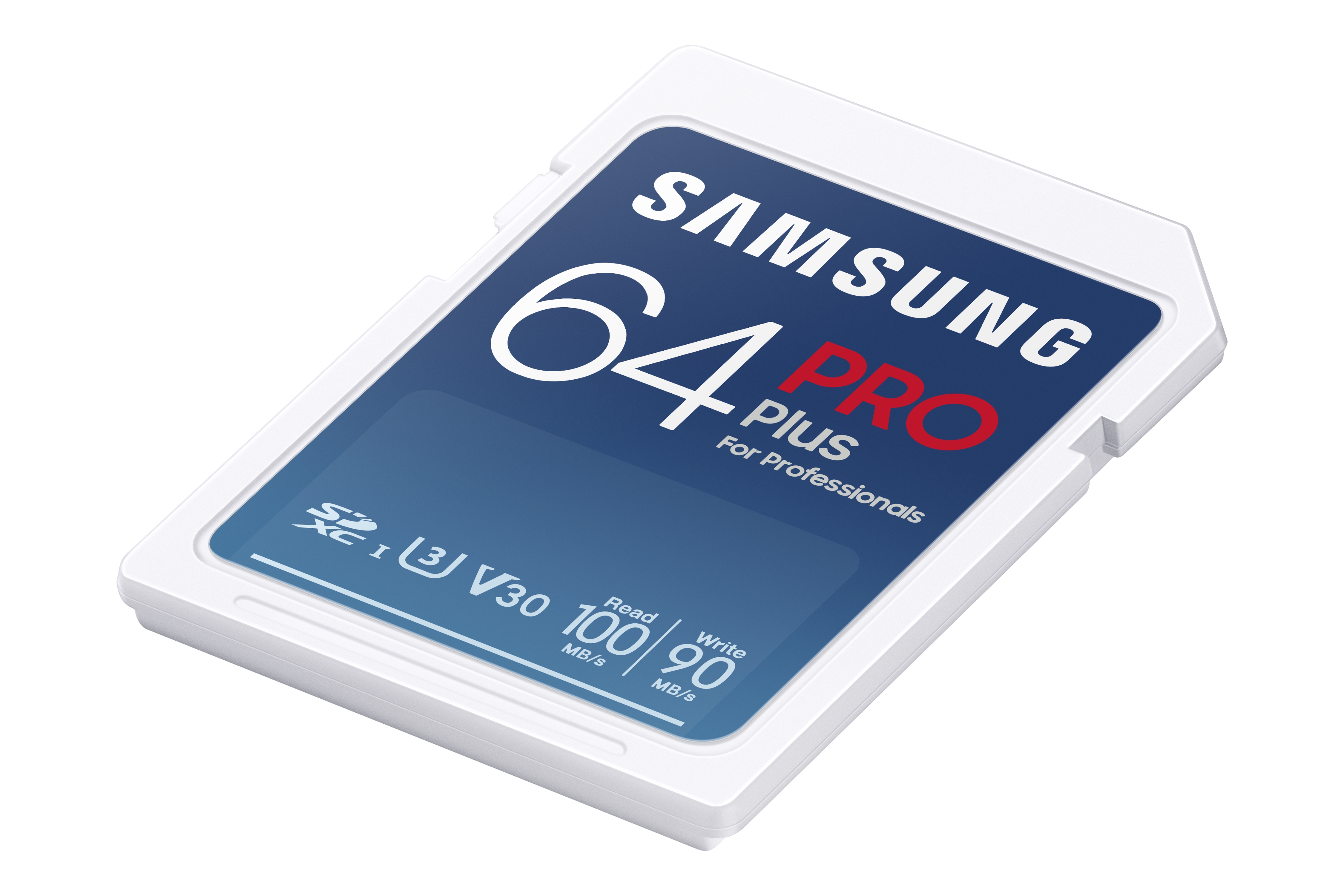 Thumbnail image of PRO Plus Full Size SDXC Card 64GB