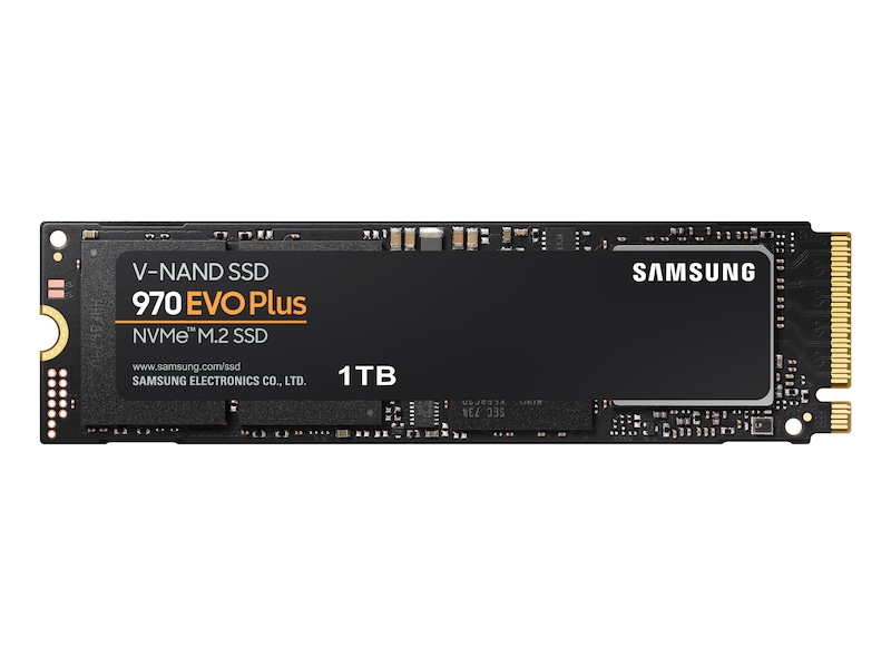 sticker amateur Messed up SSD 970 EVO Plus NVMe® M.2 1 TB Memory & Storage - MZ-V75S1T0B/AM | Samsung  US