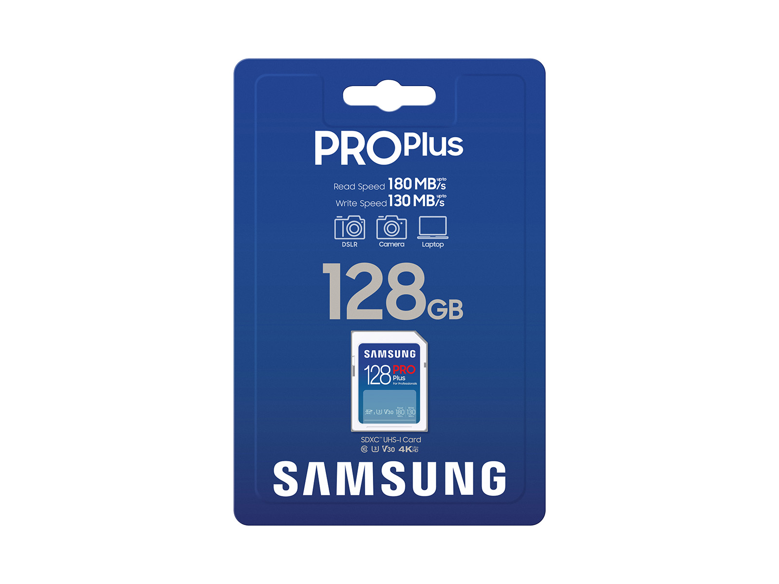 PRO Plus 128 GB Full Size SDXC Card UHS-I