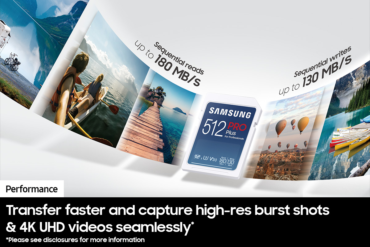 Thumbnail image of PRO Plus Full Size SDXC Card 128GB