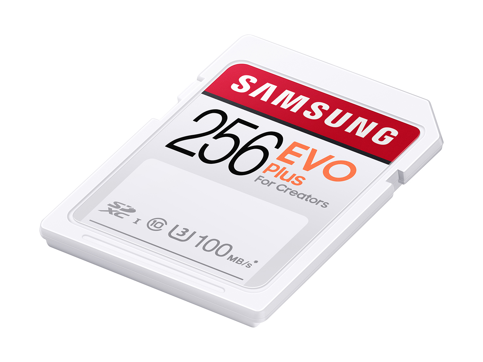 EVO Plus SDXC Full-size SD Card 256GB Memory & Storage - MB-SC256H