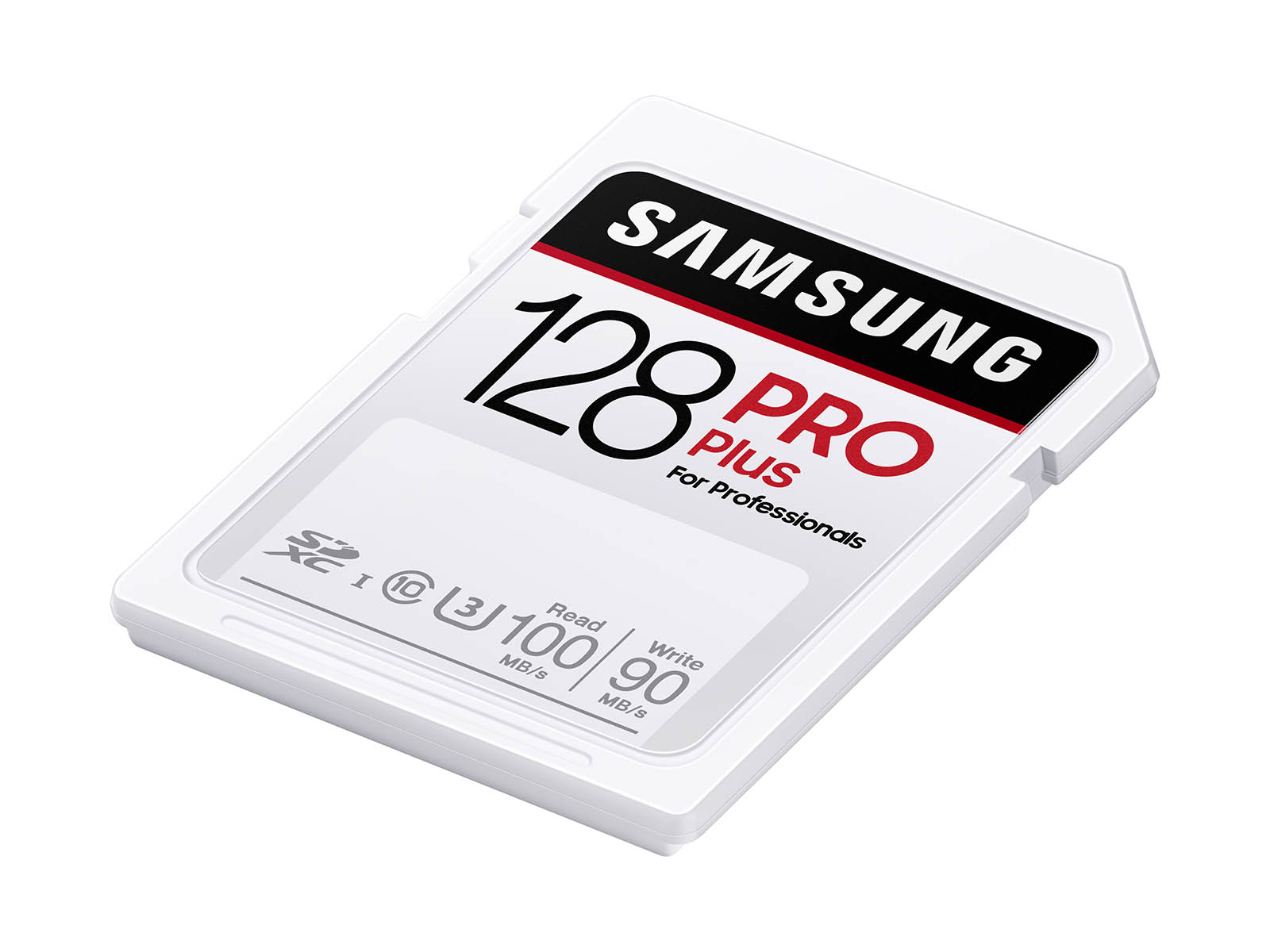 Thumbnail image of PRO Plus SDXC Full-size SD Card 128GB