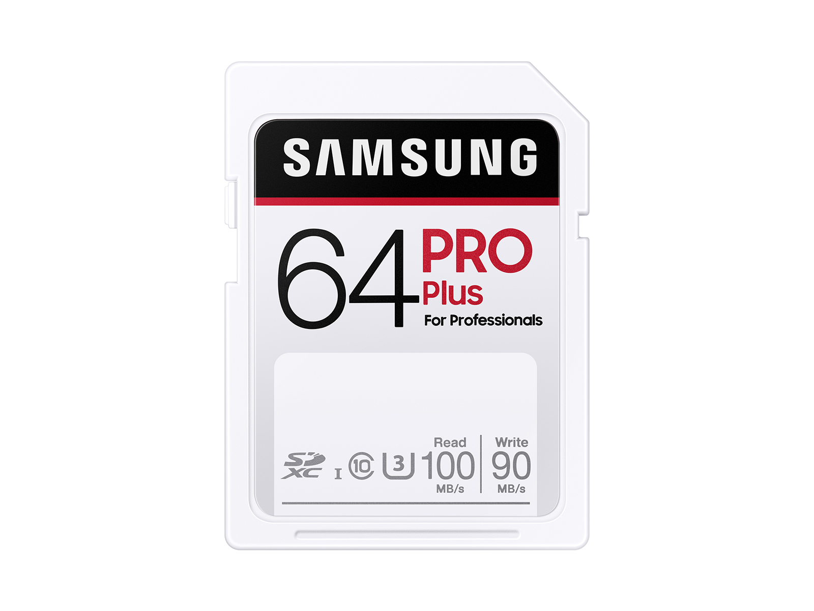 PRO Plus SDXC Full-size SD Card 64GB
