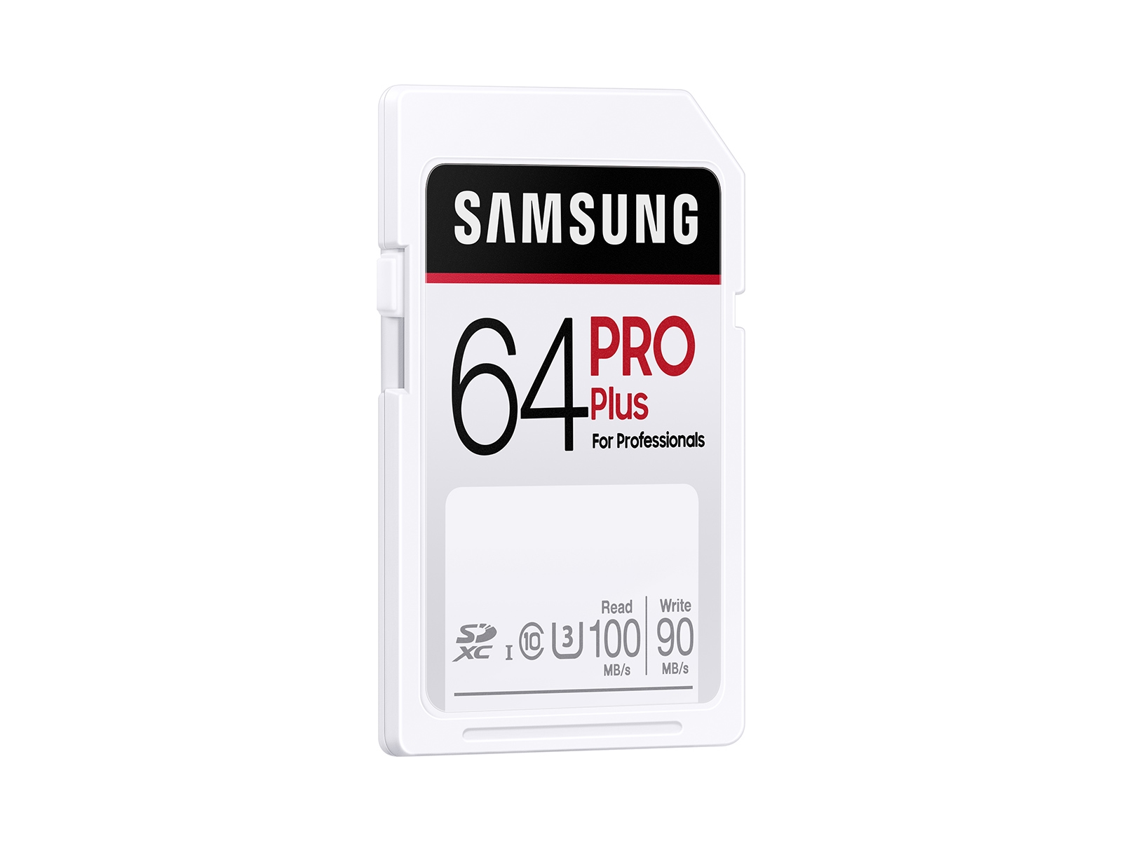Thumbnail image of PRO Plus SDXC Full-size SD Card 64GB