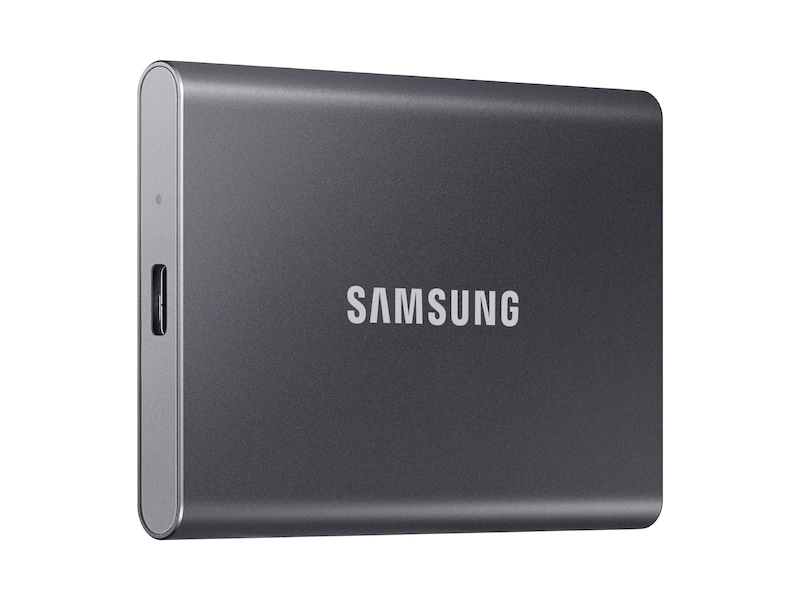 Portable SSD T7 USB 3.2 1TB (Gray) Memory & Storage - MU-PC1T0T/AM | Samsung  US