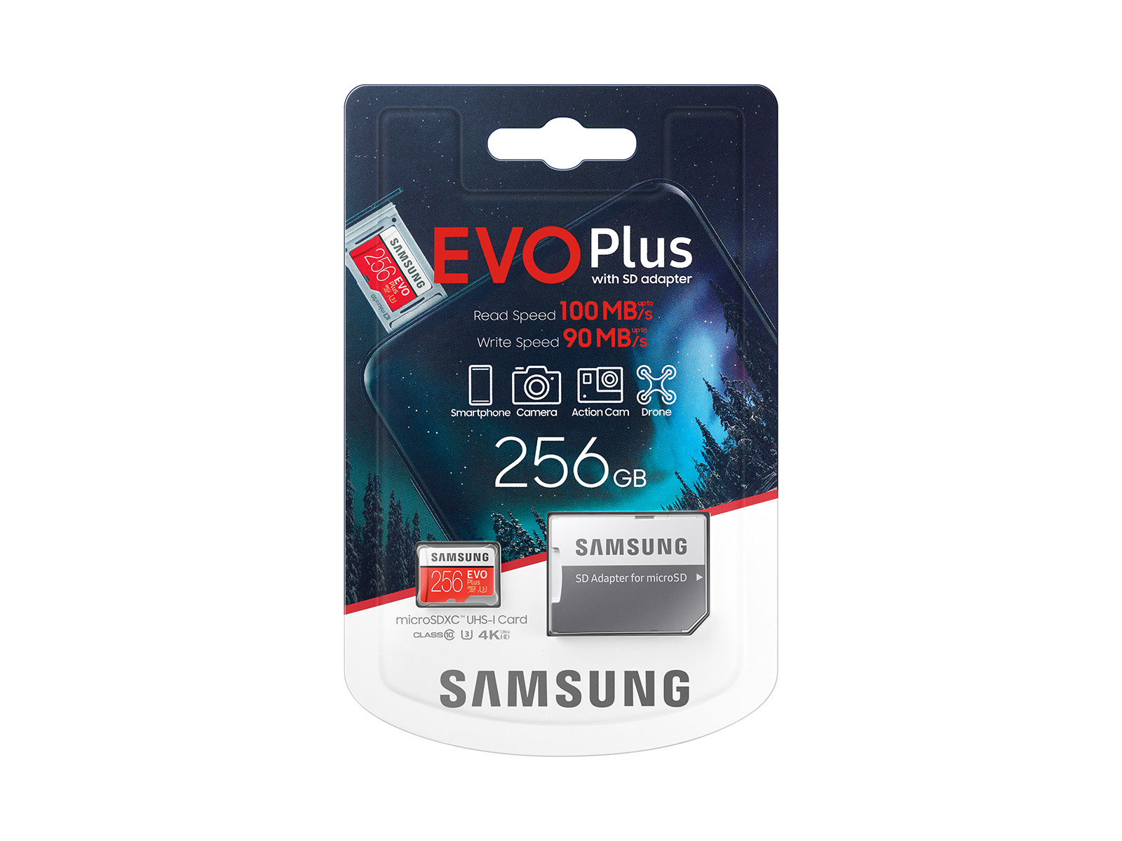 Samsung 1TB Micro SD microSDXC EVO Plus 100MB/s U3 4K C10 Memory Card