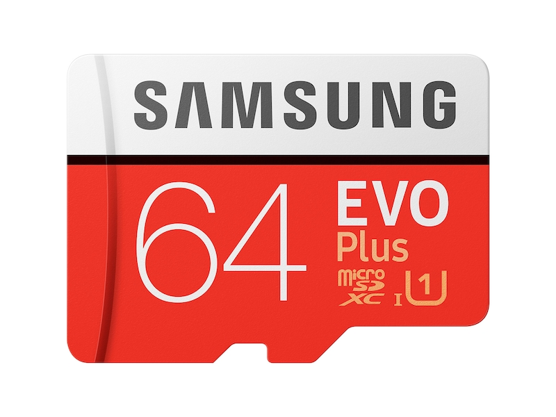 EVO Plus microSDXC Memory Card 64GB Memory & Storage - MB-MC64HA/AM |  Samsung US
