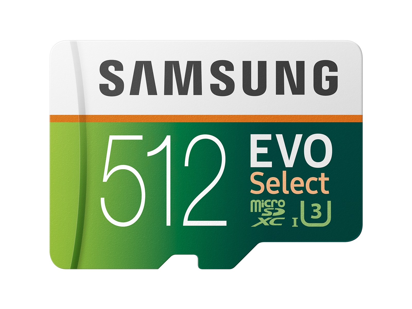 Industrial Recuperar almacenamiento Tarjeta de memoria y almacenamiento microSDXC EVO Select de 512GB -  MB-ME512HA / AM | Samsung US